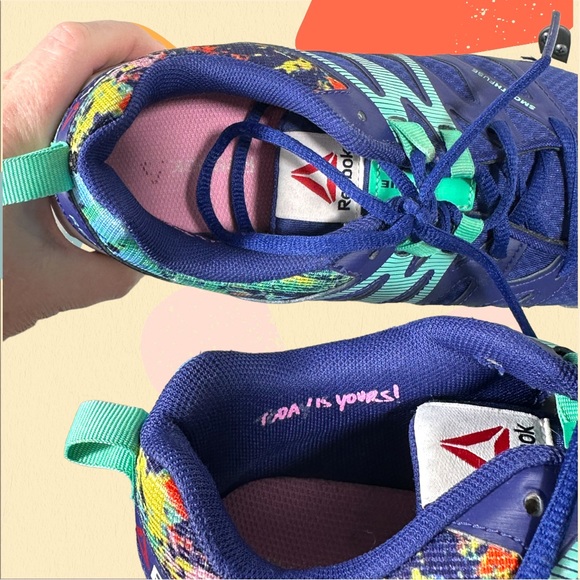 SALE ‼️Reebok Realflex fushion trainer sneakers shoes running hiking walking - Picture 4 of 8